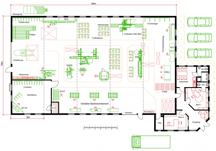 Einrichtung Tischlerwerkstatt