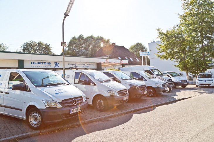 Fuhrpark - Hurtzig Haustechnik